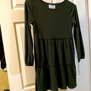 Girls, Size 10/12, Old Navy green dress, NWOT